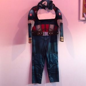 New captain America superhero costume 4T neverused